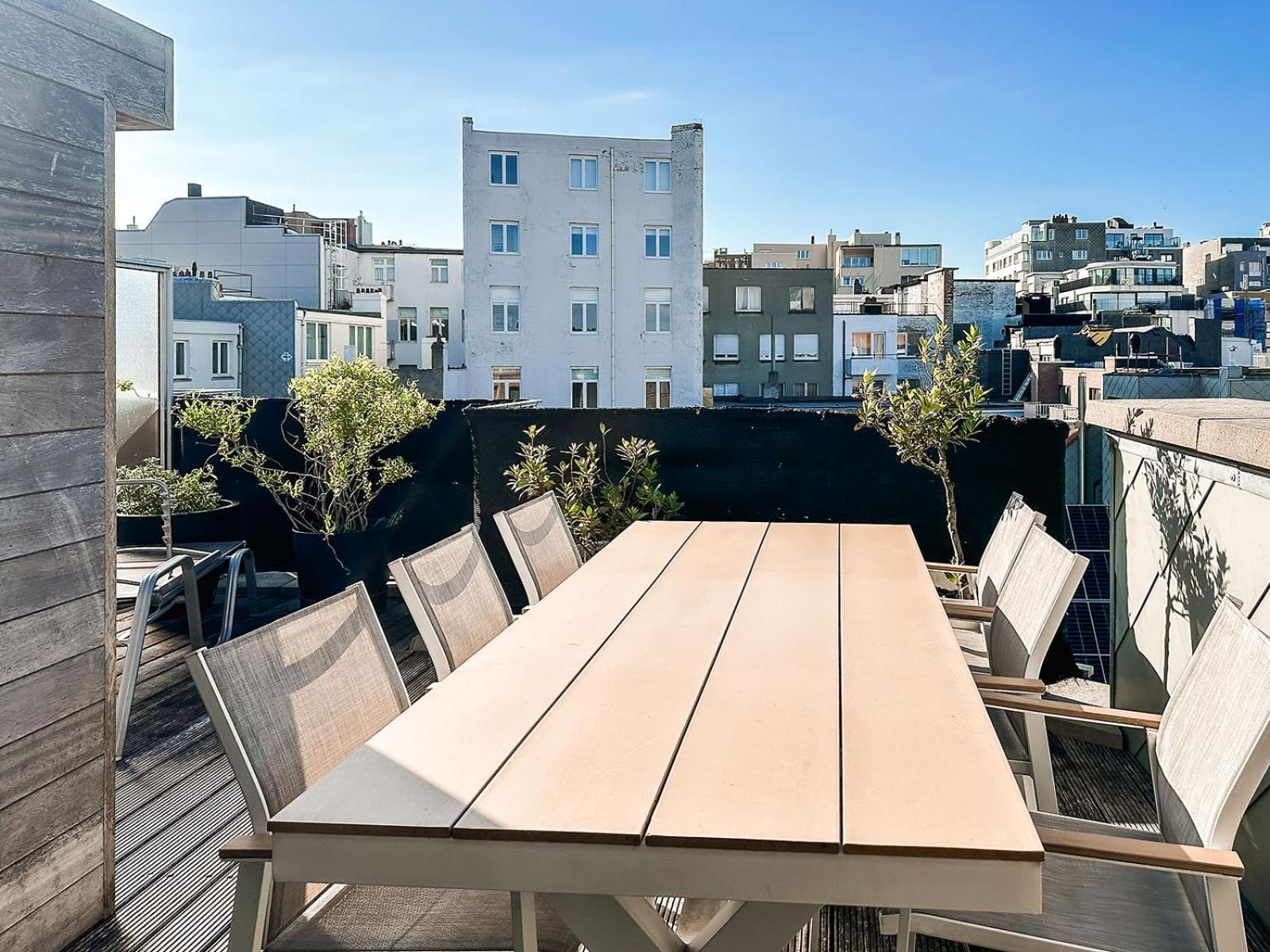Modern Appartement Centrum Oostende Met Enorm Dakterras Exterior foto